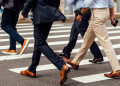 Business casual shoes for men for a meeting 